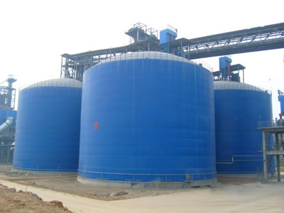 石拐水泥钢板库改造